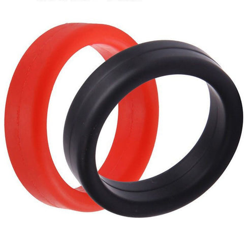 Thick Silicone Cock Ring (single)